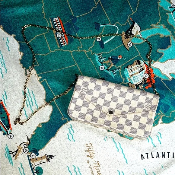 🔶 Louis Vuitton Pochette Félicie Bag 🔶 - Picture 5 of 10